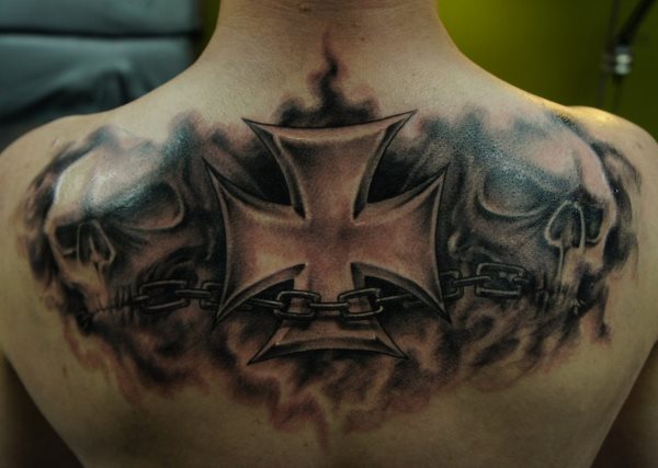 cross tattoo 422