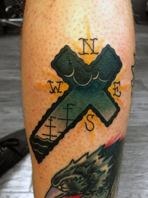 cross tattoo 488