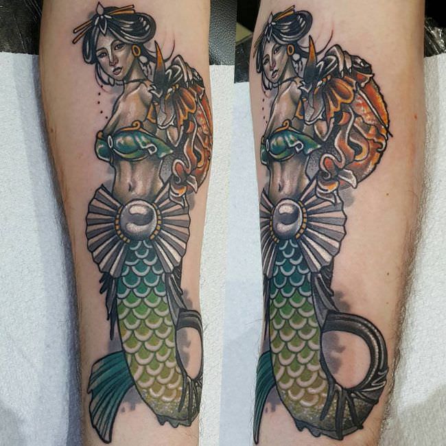 onderarm tattoo 153