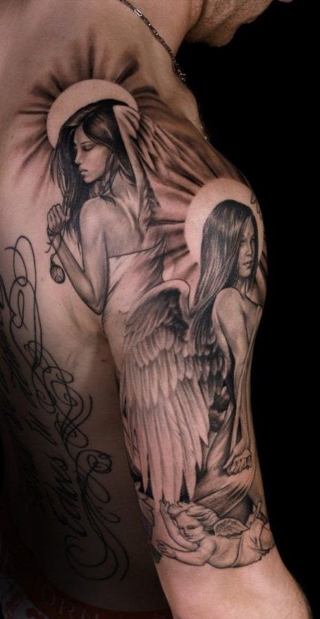 tatuaz aniol 175