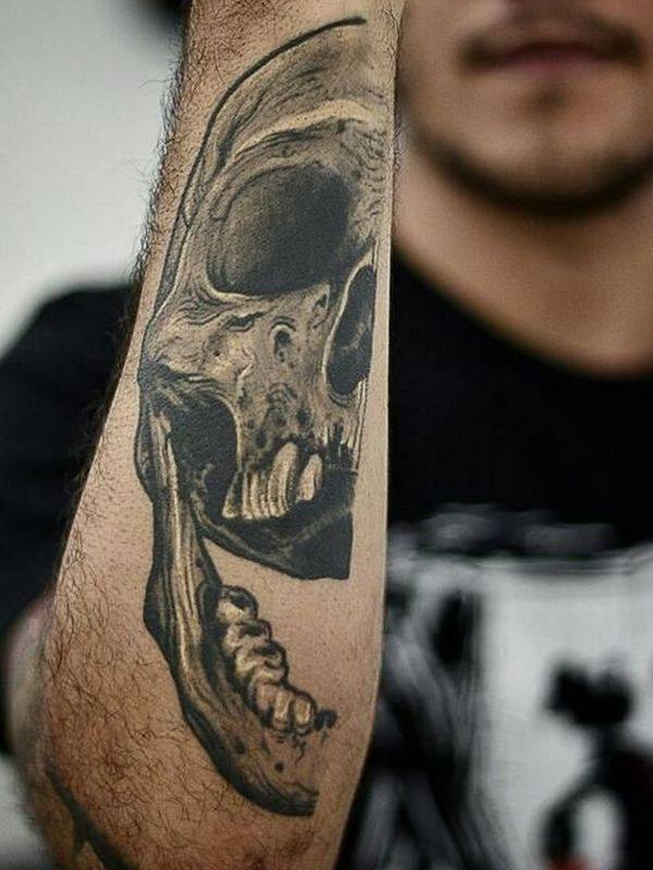 tatuaz czaszki 150
