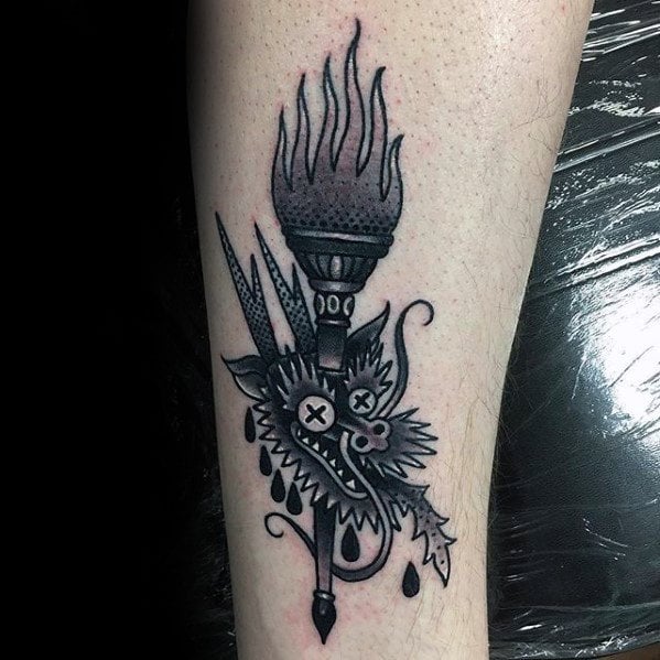 tatuaz smok 446