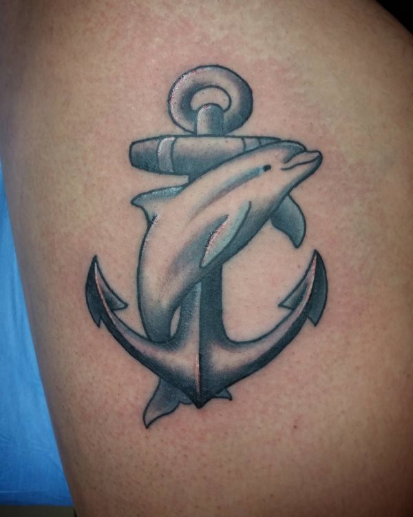 tatuaz delfin 170
