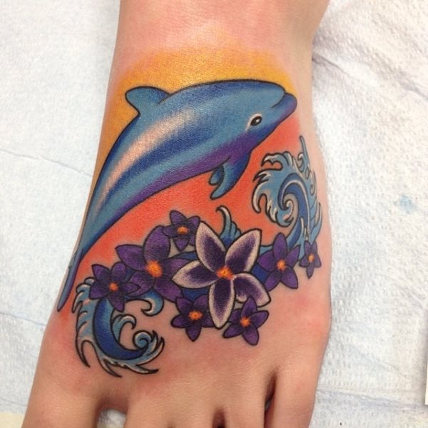 tatuaz delfin 74