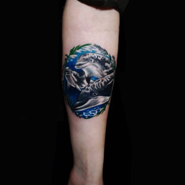 tatuaz delfin 80