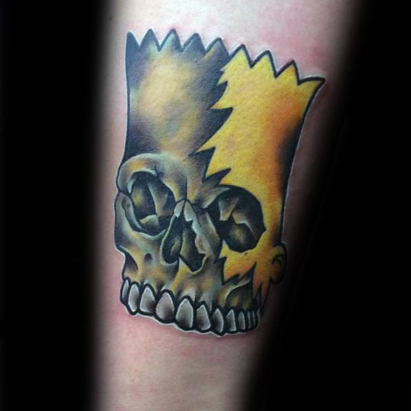 tatuaz Bart Simpsons 11