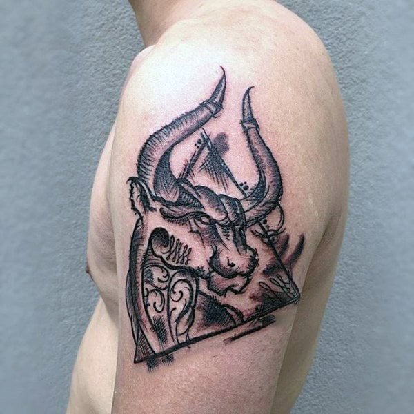 tatuaz znak byka 15