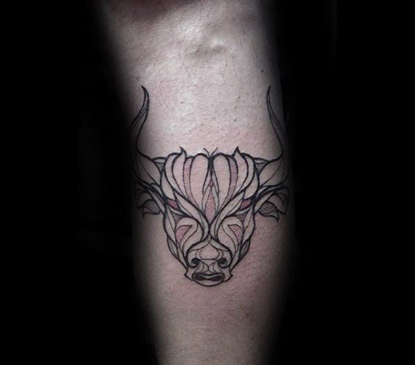 tatuaz znak byka 67