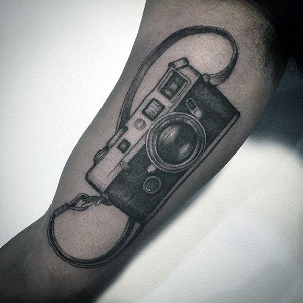 tatuaz aparat fotograficzny 91