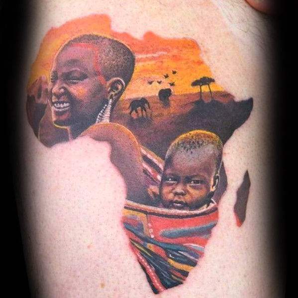 51 tatuaży afrykańskich (ze znaczeniem)