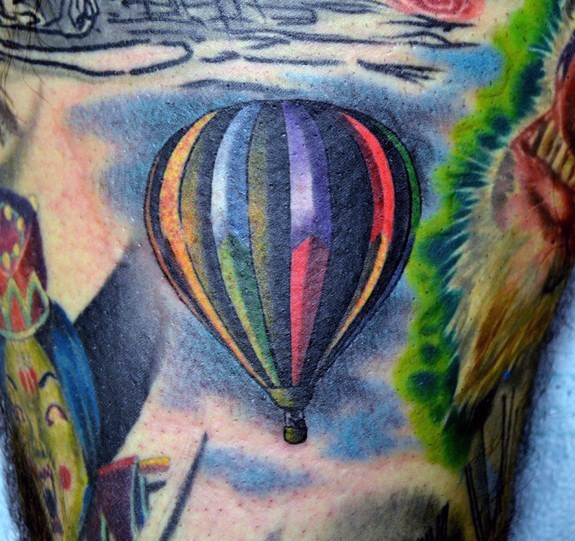70 tatuaży z balonem (ze znaczeniem)