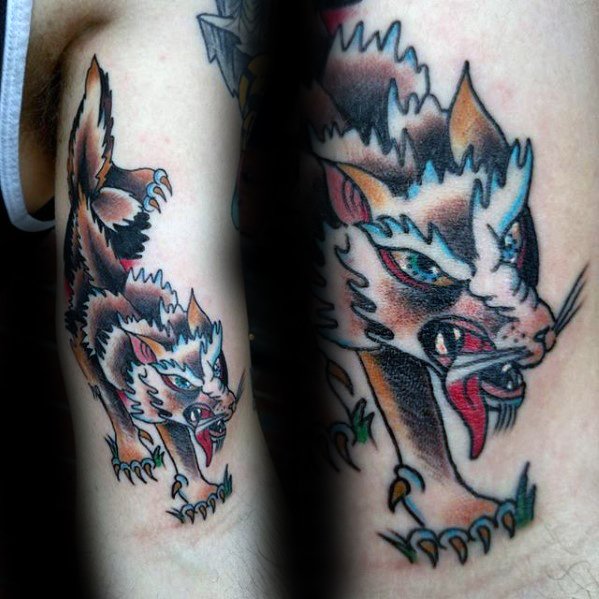 tatuaz kojot 15