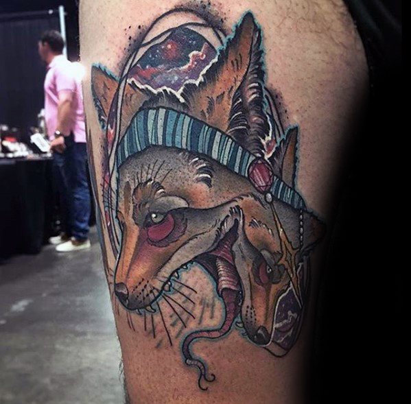 tatuaz kojot 37