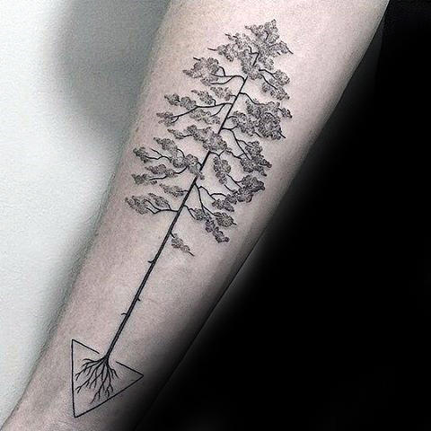 tatuaz korzenie drzew 07
