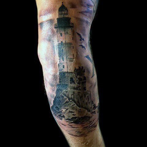 tatuaz latarnia morska 185