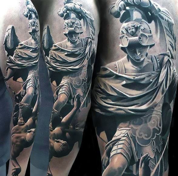 tatuaz rzymski posag 61