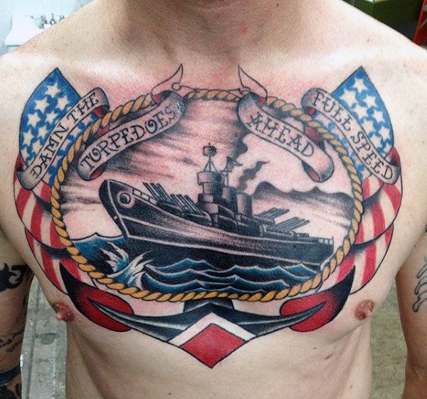 70 tatuaży marynarskich (ze znaczeniem)