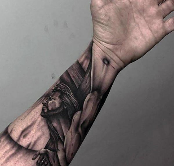 tatuaz jezus chrystus 04