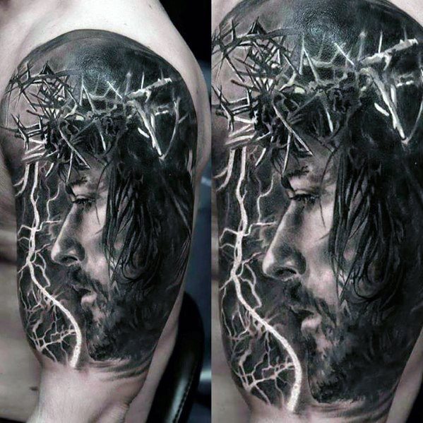 tatuaz jezus chrystus 10