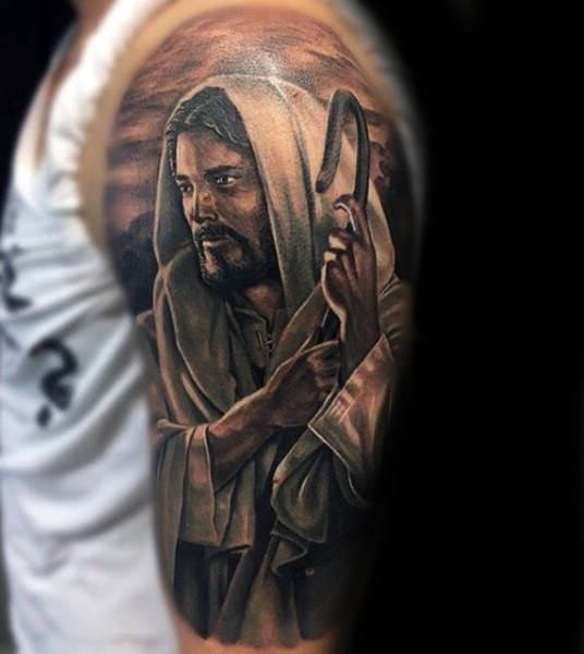 tatuaz jezus chrystus 120