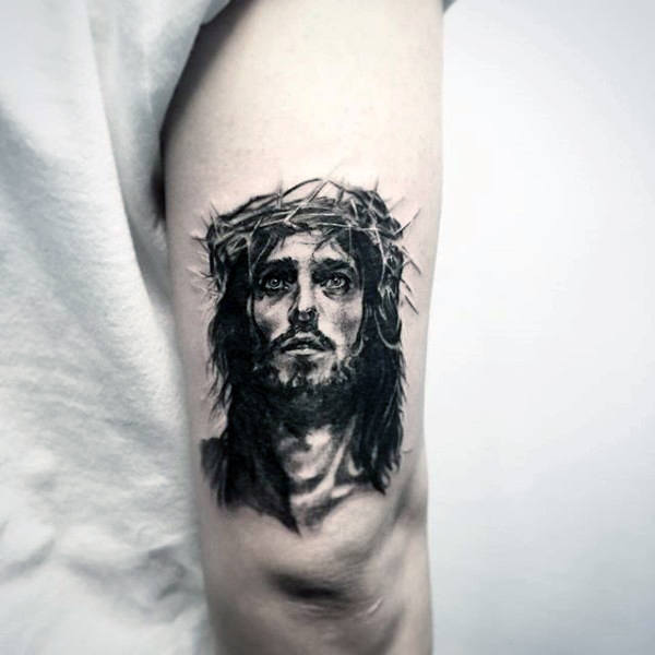 tatuaz jezus chrystus 122