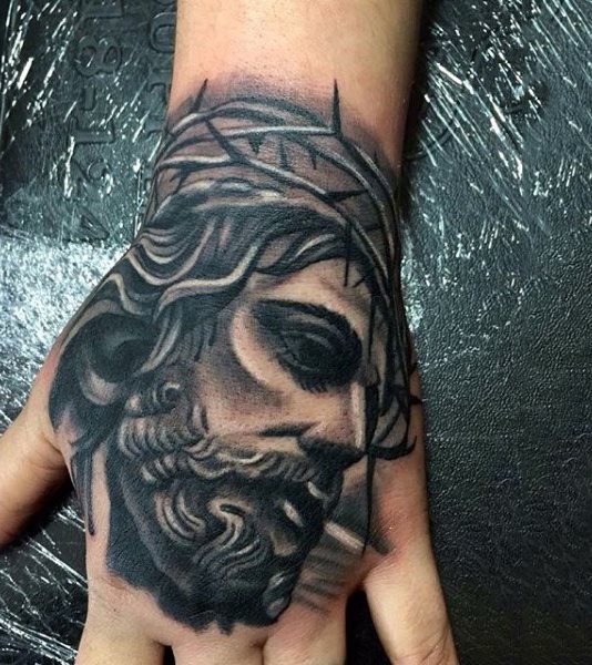 tatuaz jezus chrystus 134