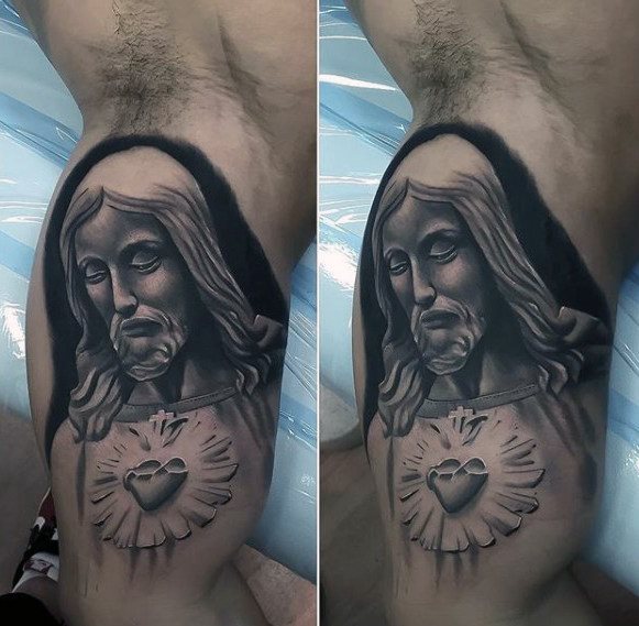 tatuaz jezus chrystus 138