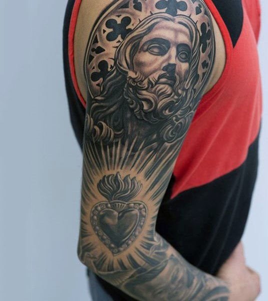tatuaz jezus chrystus 146