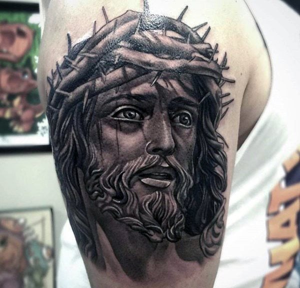 tatuaz jezus chrystus 150