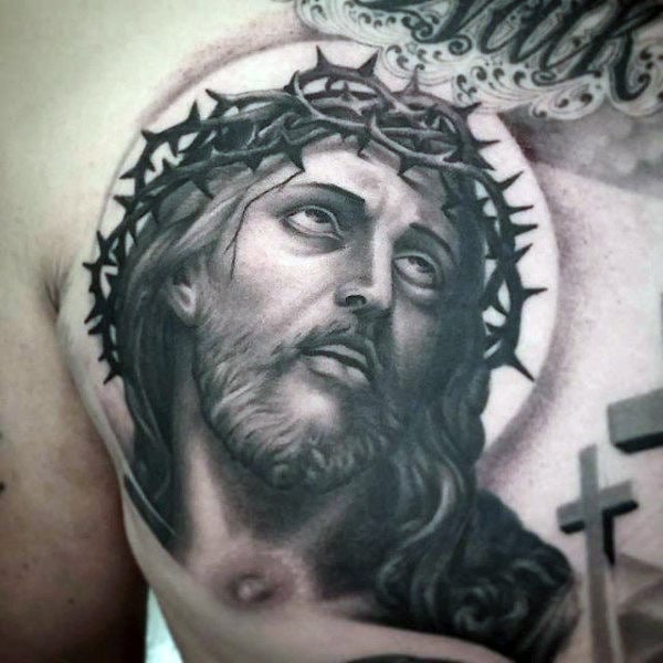 tatuaz jezus chrystus 152