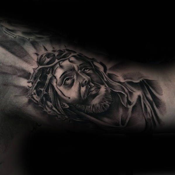 tatuaz jezus chrystus 190