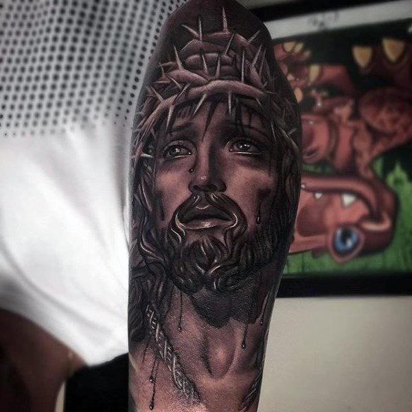 tatuaz jezus chrystus 194