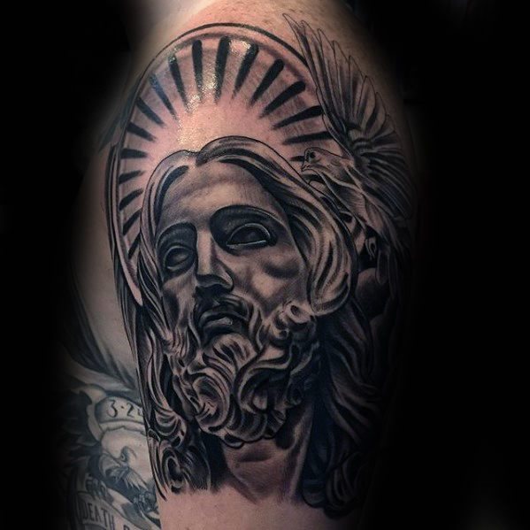 tatuaz jezus chrystus 206