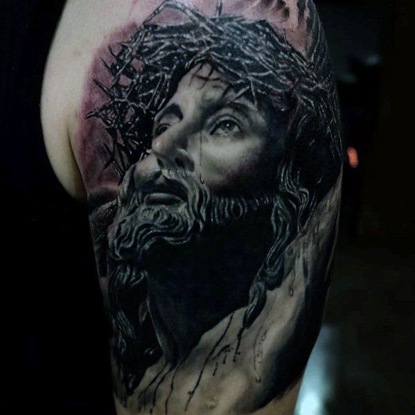 tatuaz jezus chrystus 224