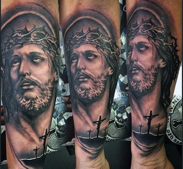 tatuaz jezus chrystus 226