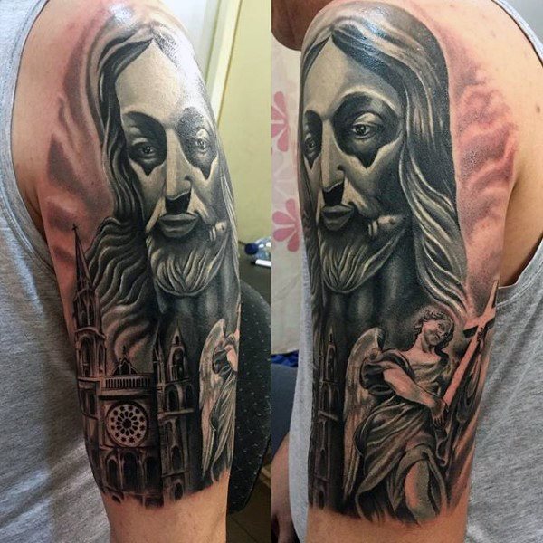 tatuaz jezus chrystus 230