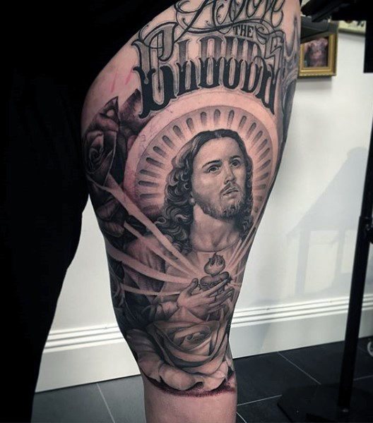 tatuaz jezus chrystus 242