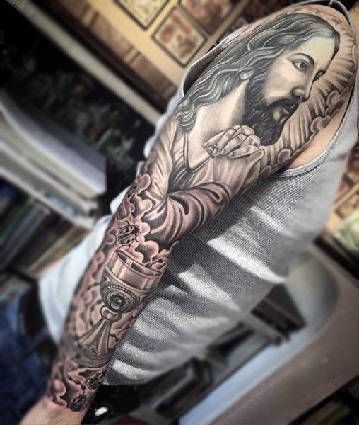 tatuaz jezus chrystus 248