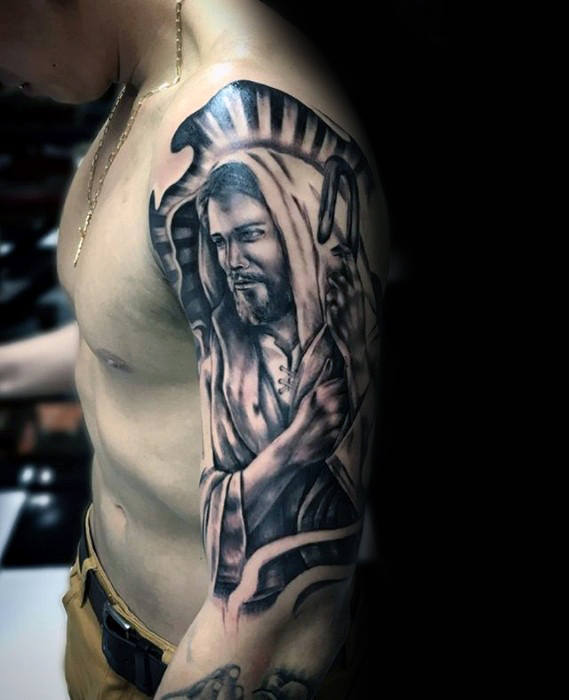 tatuaz jezus chrystus 258