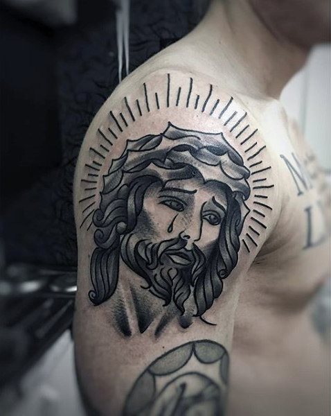 tatuaz jezus chrystus 300