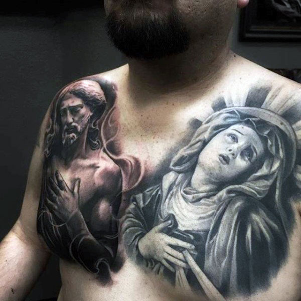 tatuaz jezus chrystus 312