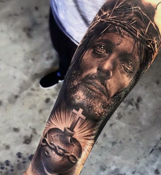 tatuaz jezus chrystus 314