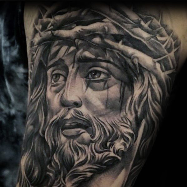 tatuaz jezus chrystus 32