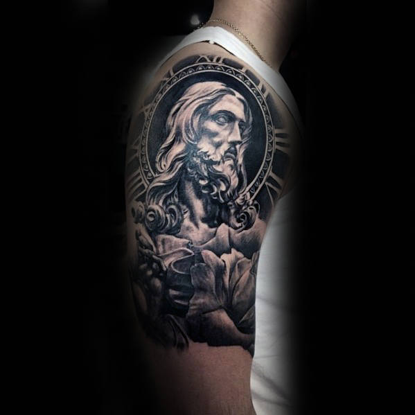 tatuaz jezus chrystus 322