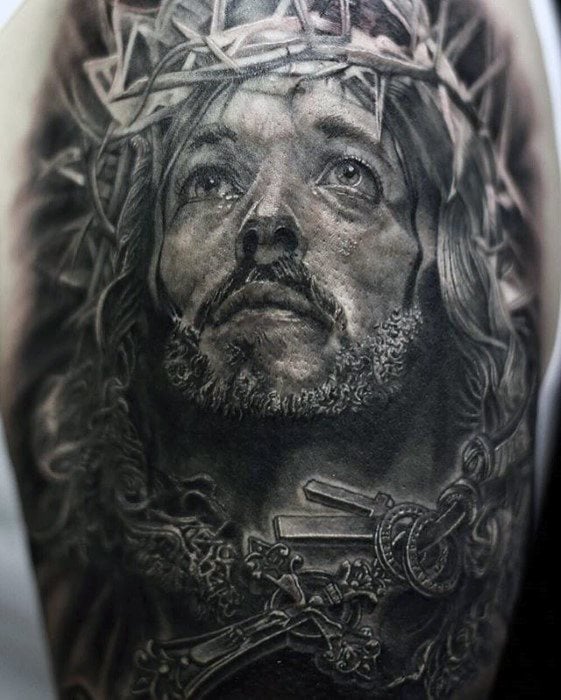 tatuaz jezus chrystus 324