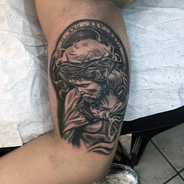 tatuaz jezus chrystus 328