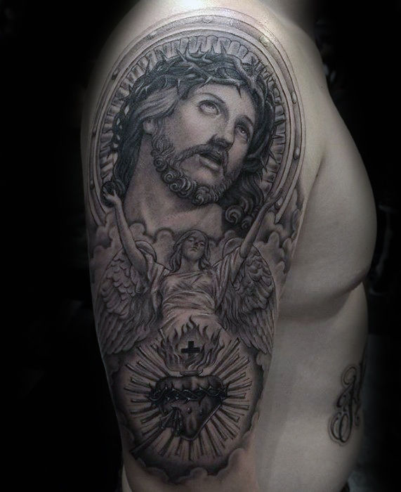 tatuaz jezus chrystus 330