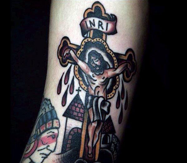 tatuaz jezus chrystus 348