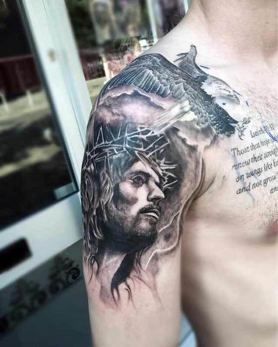 tatuaz jezus chrystus 352
