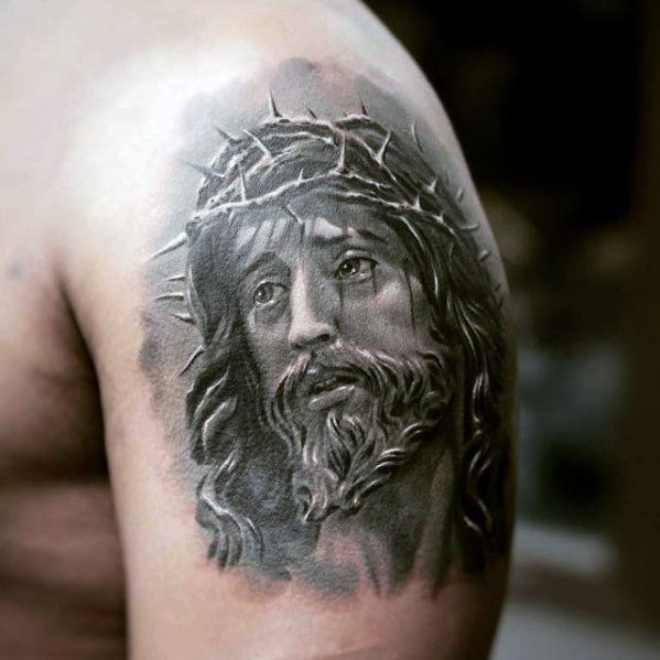 tatuaz jezus chrystus 356